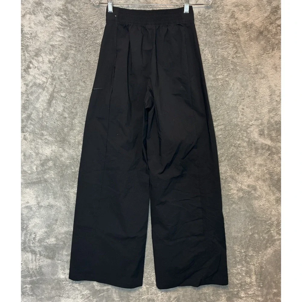 Nike Womens High Waisted Wide Leg Woven Pants S Gorpcore Streetwear Y2K Baggy
